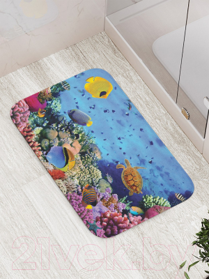 Коврик для ванной JoyArty Морская глубина / bath_2611