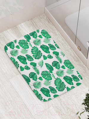 Коврик для ванной JoyArty Папоротниковый дождь / bath_8072