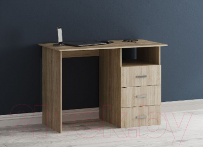 Письменный стол Bon Mebel 1100 с ящиком (дуб сонома)