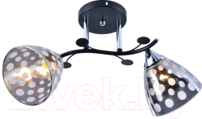 Потолочный светильник Mirastyle MX-5143B/2 BK+CR - фото