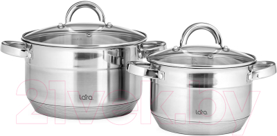 Набор кастрюль Lara Aurora LR02-114 - фото