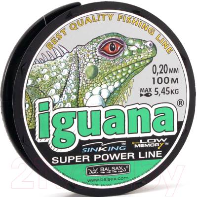 Леска монофильная Balsax Iguana Box 0.20мм / 0067589 - фото