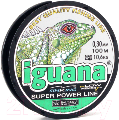 Леска монофильная Balsax Iguana Box 0.30мм / 0067591 - фото