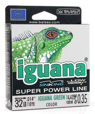 Леска монофильная Balsax Iguana Box 0.35мм / 0067592
