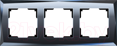 Рамка для выключателей и розеток Werkel W0031208 / a051446 - фото