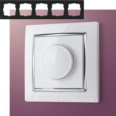 Рамка для выключателей и розеток Werkel W0051901 / a051665