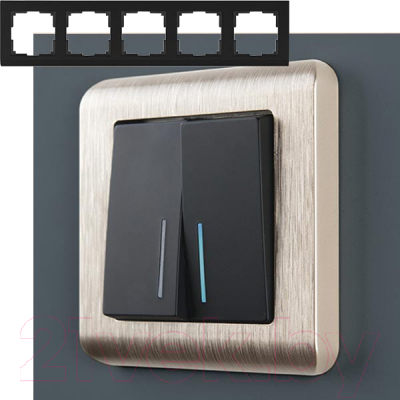 Рамка для выключателей и розеток Werkel W0052111 / a051269