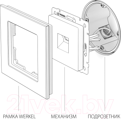 Розетка Werkel W1181009 / a051360