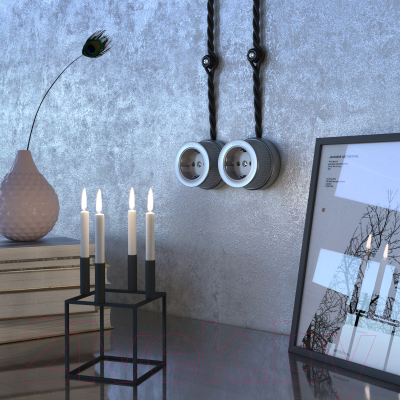 Розетка Werkel Ретро WL19-10-01 / a044922