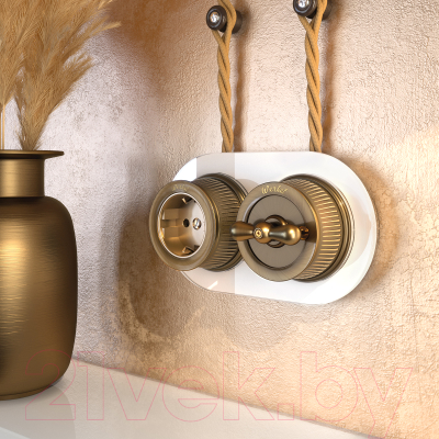 Розетка Werkel Ретро WL19-10-02 / a044920