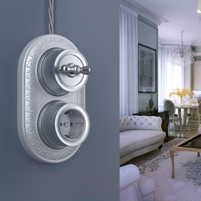 Выключатель Werkel Ретро WL19-01-05 / a044913