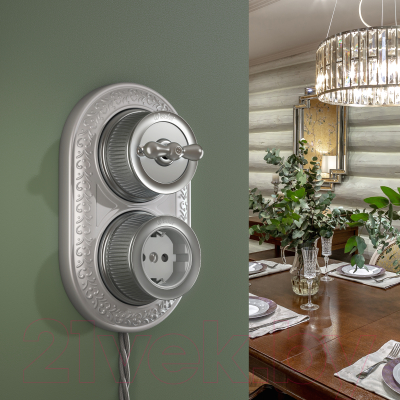 Выключатель Werkel Ретро WL19-01-05 / a044913