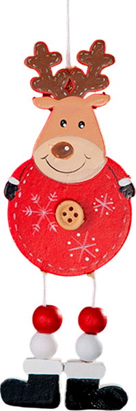 Подвеска новогодняя Erich Krause Decor Новогодний друг / 53593 - фото