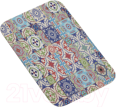 Коврик для ванной JoyArty Цветочный пазл / bath_17007 - фото