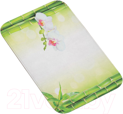 Коврик для ванной JoyArty Орхидея и бамбук / bath_16372 - фото