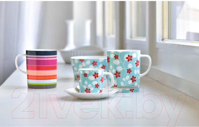 Чашка с блюдцем Remember Primavera / em16
