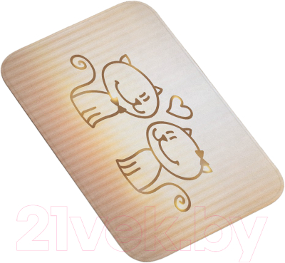 Коврик для ванной JoyArty Взгляд нежности / bath_9737 - фото