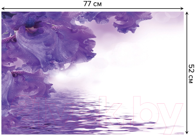 Коврик для ванной JoyArty Цветочный океан / bath_16265