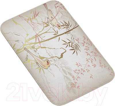 Коврик для ванной JoyArty Птицы на ветках / bath_10014 - фото