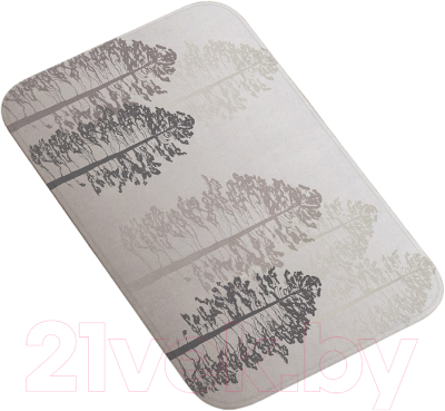 Коврик для ванной JoyArty Деревья в тумане / bath_19688 - фото