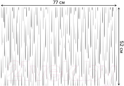 Коврик для ванной JoyArty Дождевой ливень / bath_19775