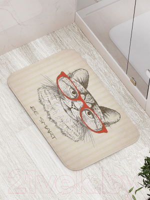 Коврик для ванной JoyArty Будь умным / bath_15560