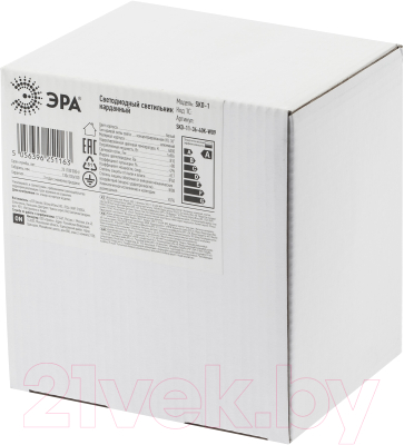 Точечный светильник ЭРА SKD-11-36-40K-W09 / Б0049776