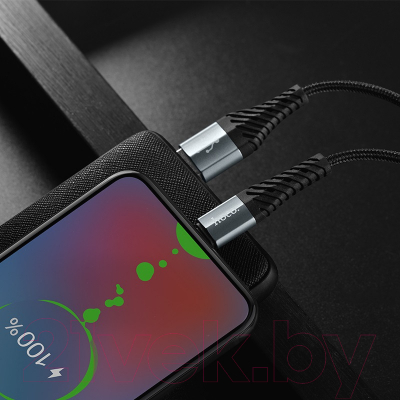 Кабель Hoco X38 Cool Charging AM-MicroBM