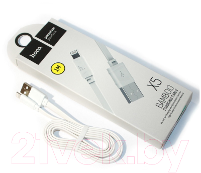Кабель Hoco X5 Bamboo AM-8pin Lightning
