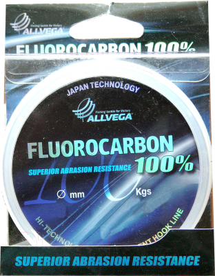 Леска флюорокарбоновая Allvega FX Fluorocarbon 100% 20м 0.80мм / LFX2080 - фото