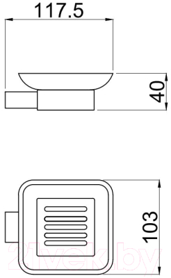 Мыльница Allen Brau Infinity / 6.21004-00