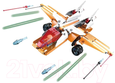 Конструктор CaDa Небесный прыгун с минифигуркой / C54006W - фото