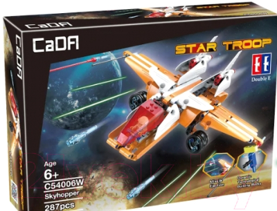 Конструктор CaDa Небесный прыгун с минифигуркой / C54006W