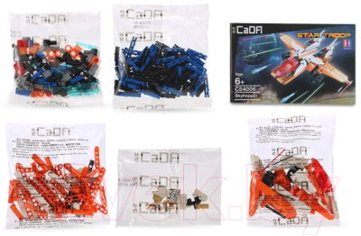 Конструктор CaDa Небесный прыгун с минифигуркой / C54006W