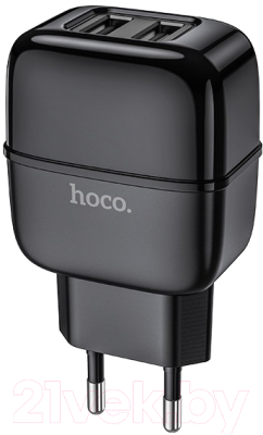 Зарядное устройство сетевое Hoco C77A + кабель AM-8pin Lightning / 6931474723567
