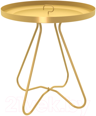 Журнальный столик Sheffilton SHT-CT3 (золото) - фото