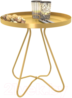 Журнальный столик Sheffilton SHT-CT3 (золото)