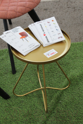 Журнальный столик Sheffilton SHT-CT3 (золото)