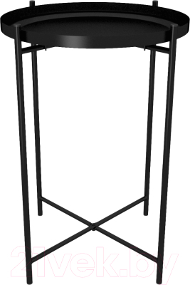 Журнальный столик Sheffilton SHT-CT8 (черный муар) - фото