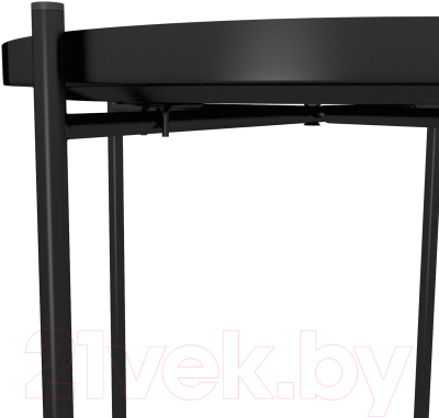 Журнальный столик Sheffilton SHT-CT8 (черный муар)