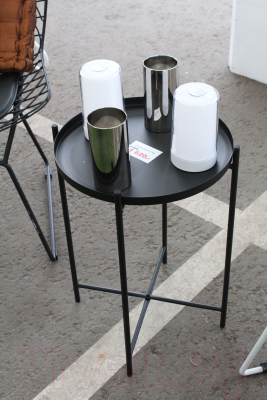 Журнальный столик Sheffilton SHT-CT8 (черный муар)