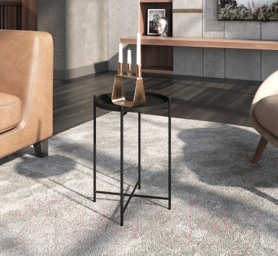 Журнальный столик Sheffilton SHT-CT8 (черный муар)