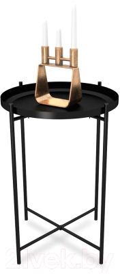 Журнальный столик Sheffilton SHT-CT8 (черный муар)