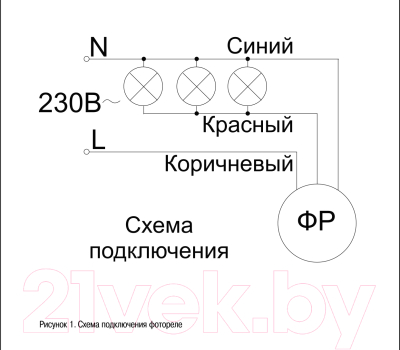 Фотореле IEK LFR20-602-4400-003