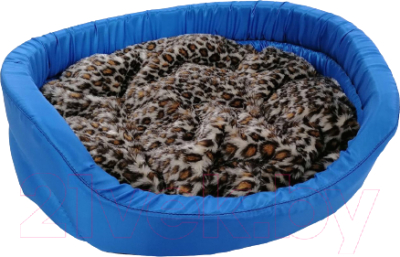 Лежанка для животных Happy Friends №3 / stm 388 (синий) - фото