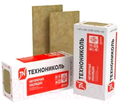 Минеральная вата Технониколь Техноруф Проф 1200x600x40 - фото