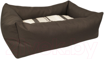 Лежанка для животных AntePrima Nilo / 97/NiloMarrone/5 (XXL, коричневый) - фото