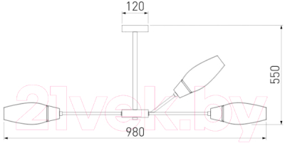 Люстра Евросвет 60140/12