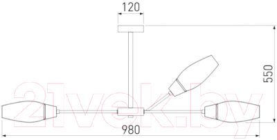 Люстра Евросвет 60140/12