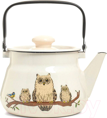 Чайник ЭСТЕТ Совы / ЭТ-72812 - фото